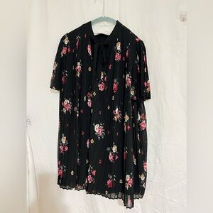 Zara floral mini romper
